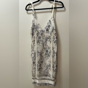 NWOT POL Floral Lace Slip Dress Size Small